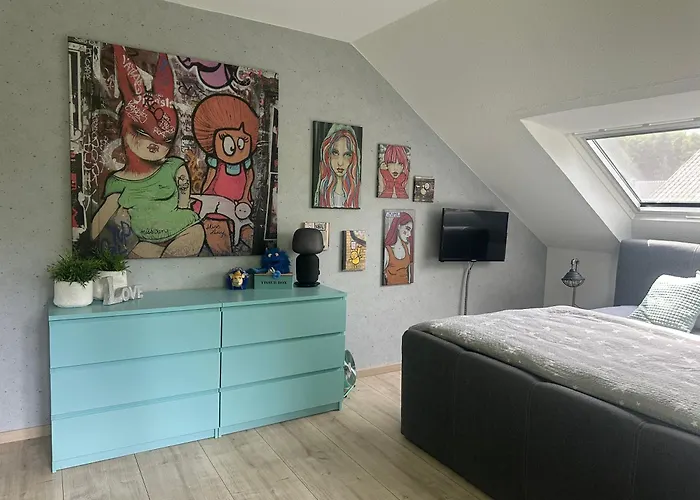 Appartement Coole Kreativwohnung Zum Wohlfuehlen *